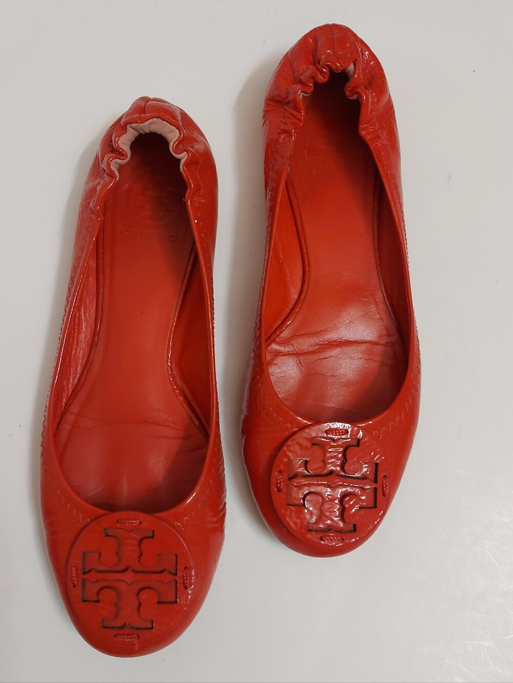 Tory Burch Women's Leather Ballet Flats Size 7.5